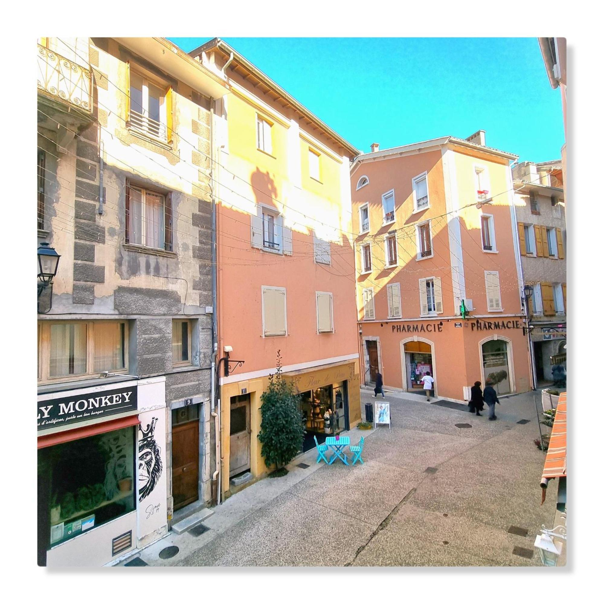 Coeur De Ville, T2, Rue Pietonne, Digne Les Bains エクステリア 写真
